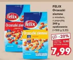 Kaufland Orzeszki ziemne paprykowe Felix oferta