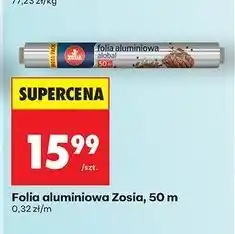 Biedronka Folia aluminiowa 50 m Zosia Samosia oferta