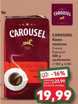 Kaufland Kawa Carousel Crema oferta