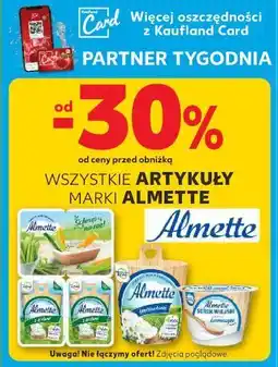 Kaufland Serek z ziołami Hochland Almette oferta