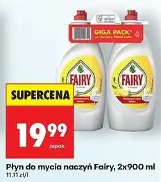 Biedronka Płyn do mycia naczyń lemon Fairy oferta