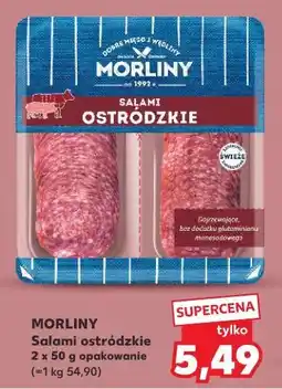 Kaufland Salami ostródzkie Morliny oferta