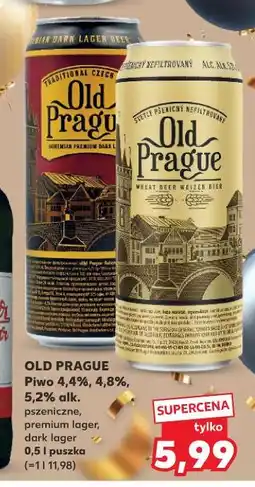 Kaufland Piwo pszeniczne Old Prague oferta