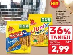 Kaufland Paluszki słone Lajkonik oferta