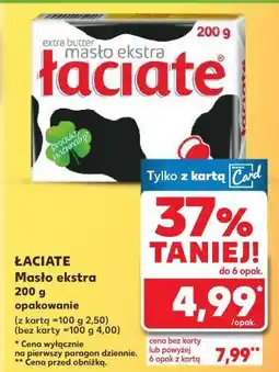 Kaufland Masło ekstra Łaciate oferta