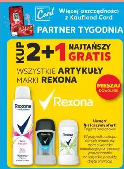 Kaufland Antyperspirant Rexona Men Cobalt Dry oferta