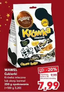 Kaufland Cukierki Wawel Krówka Słony Karmel oferta