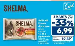 Kaufland Karma dla kota kurczak wołowina indyk i kaczka Shelma oferta