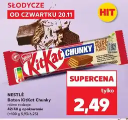 Kaufland Baton Kitkat Chunky oferta