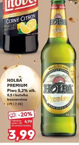 Kaufland Piwo Holba Premium oferta