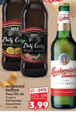 Kaufland Piwo Budweiser Budvar oferta