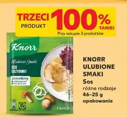 Kaufland Sos grzybowy Knorr Ulubione Smaki oferta