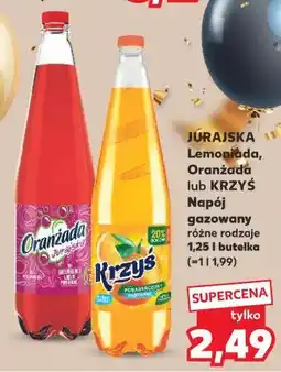 Kaufland Napój pomarańczowy Jurajska Krzyś oferta