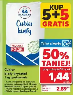 Kaufland Cukier biały Diamant oferta