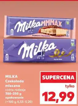 Kaufland Czekolada strawberry cheesecake Milka Mmmax oferta