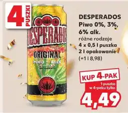 Kaufland Piwo Desperados Lemon 0.0% oferta
