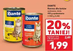 Kaufland Karma dla kota drób w sosie Dante oferta