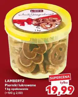 Kaufland Pierniki lukrowane Lambertz oferta