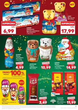 Kaufland Czekoladki świąteczne Kinder Chocolate oferta