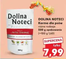 Kaufland Karma dla psa z wołowiną Dolina Noteci oferta