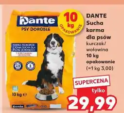 Kaufland Karma dla psów kurczak i wołowina Dante oferta