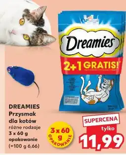 Kaufland Przysmak dla kota z łososiem Dreamies oferta