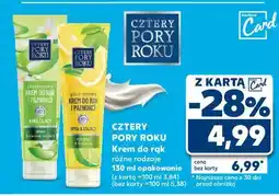 Kaufland Glicerynowy krem do rąk aloesowy Cztery Pory Roku oferta