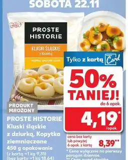 Kaufland Kluski śląskie z dziurką Iglotex Proste Historie oferta