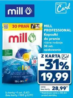 Kaufland Kapsułki do prania color Mill Professional oferta