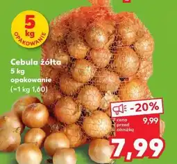 Kaufland Cebula żółta oferta