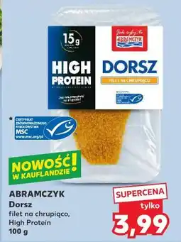 Kaufland Dorsz filet na chrupiąco Abramczyk oferta