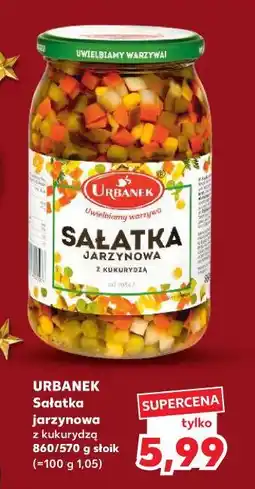 Kaufland Sałatka jarzynowa z kukurydzą Urbanek oferta