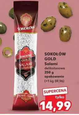 Kaufland Salami delikatesowe Sokołów oferta