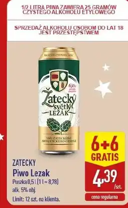 ALDI Piwo Zatecky oferta