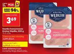 Biedronka Szynka Kraina Wędlin oferta