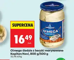 Biedronka Śledzie Kapitan Navi oferta