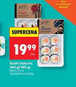 Biedronka Sushi Sakura oferta