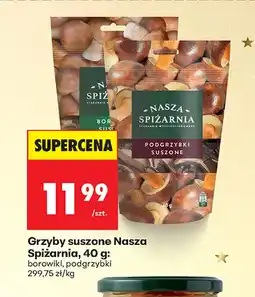 Biedronka Grzyby suszone Nasza Spiżarnia oferta