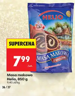 Biedronka Masa makowa Helios oferta