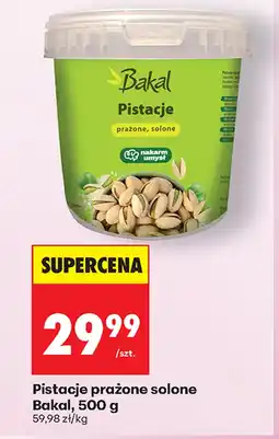 Biedronka Pistacje prażone Bakal oferta