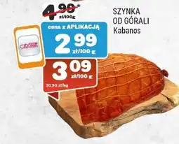 Społem Szynka Kabanos oferta