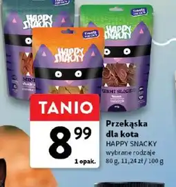 Intermarche Przekąska dla kota HAPPY SNACKY oferta