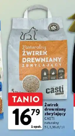 Intermarche Zwirek drewniany zbrylający Casti oferta
