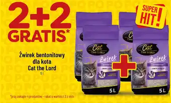 Żwirek bentonitowy dla kota Cat the Lord