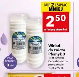 Lewiatan Wkład do znicza Płomyk 3 oferta