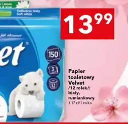 Lewiatan Papier toaletowy Velvet oferta