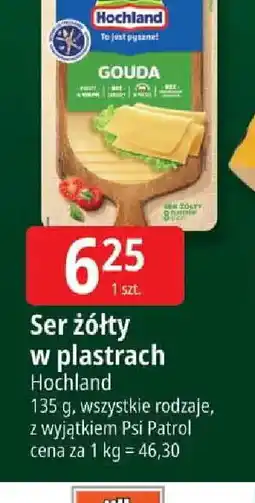 E.Leclerc Ser żółty w plastrach oferta