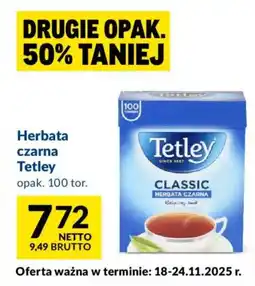Makro Herbata czarna Tetley oferta