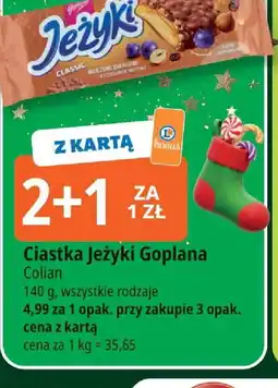 E.Leclerc Ciastka Jeżyki Goplana oferta