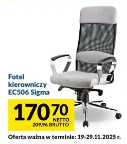 Makro Fotel kierowniczy EC506 Sigma oferta